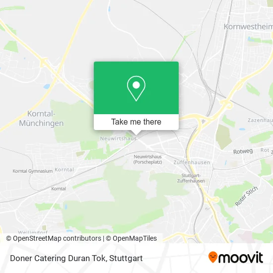 Карта Doner Catering Duran Tok