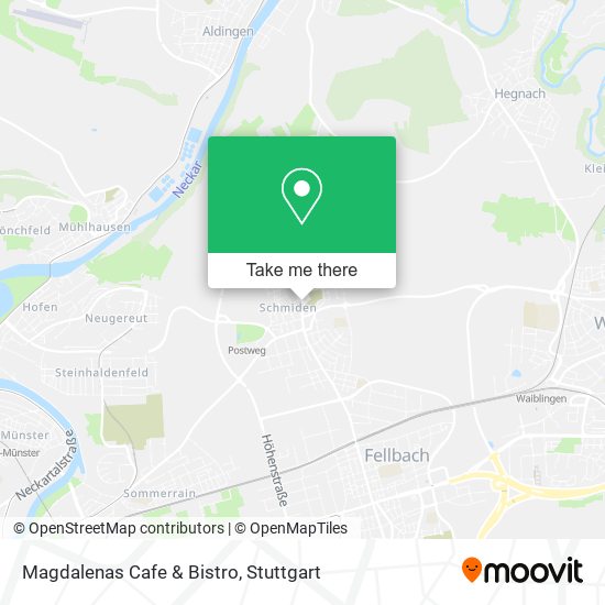 Magdalenas Cafe & Bistro map