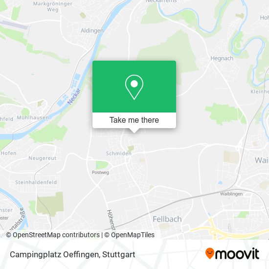 Карта Campingplatz Oeffingen