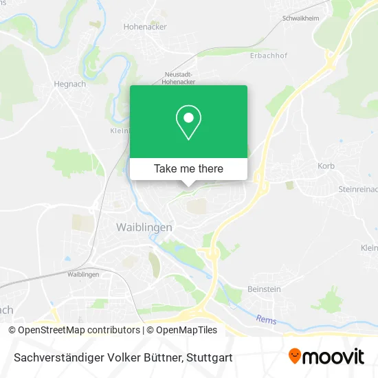 Карта Sachverständiger Volker Büttner