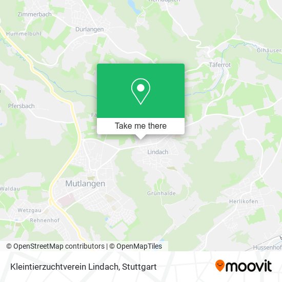 Kleintierzuchtverein Lindach map