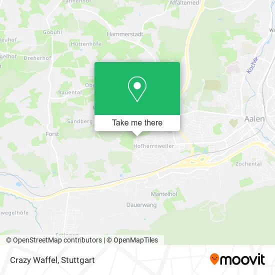 Карта Crazy Waffel