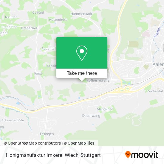 Honigmanufaktur Imkerei Wiech map