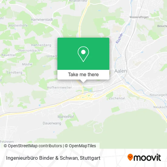 Карта Ingenieurbüro Binder & Schwan