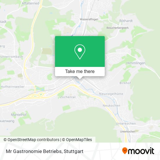 Mr Gastronomie Betriebs map