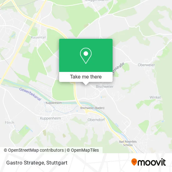 Карта Gastro Stratege
