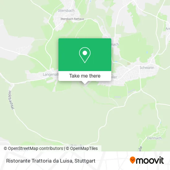 Карта Ristorante Trattoria da Luisa