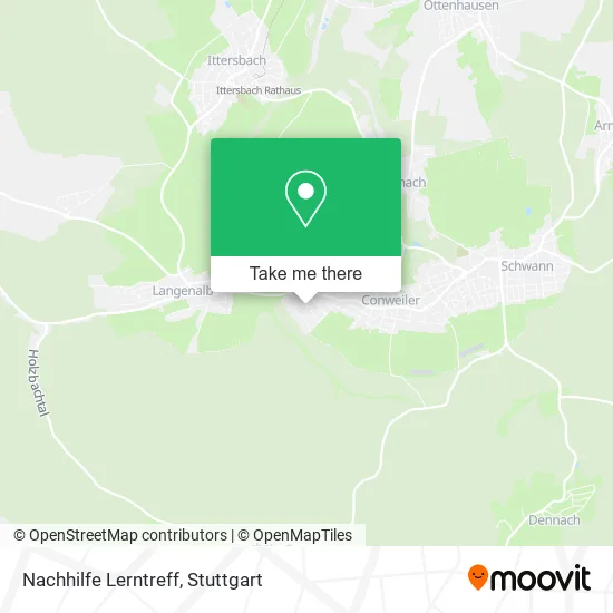 Карта Nachhilfe Lerntreff