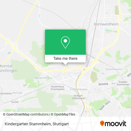 Карта Kindergarten Stammheim