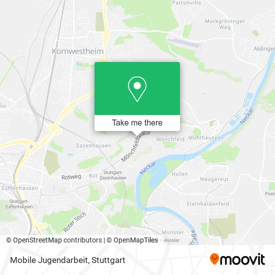 Карта Mobile Jugendarbeit