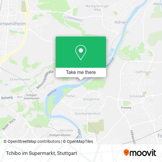 Tchibo im Supermarkt map