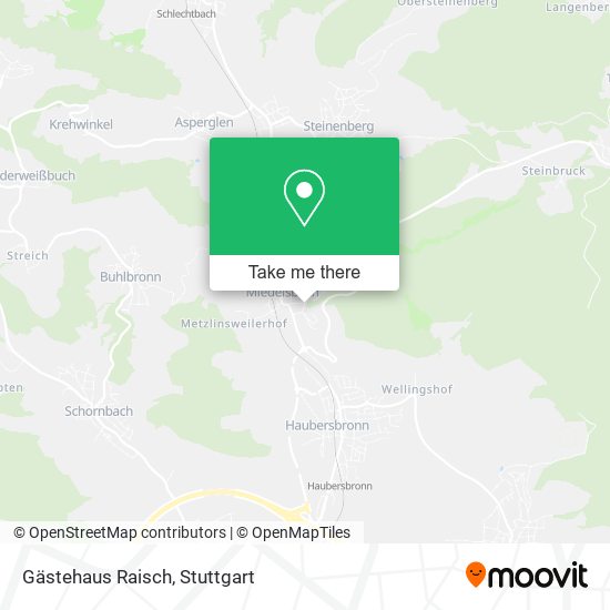 Gästehaus Raisch map