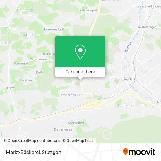 Карта Markt-Bäckerei