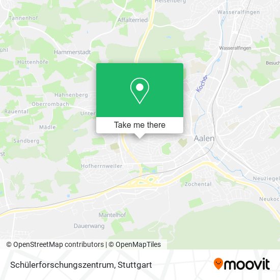 Schülerforschungszentrum map