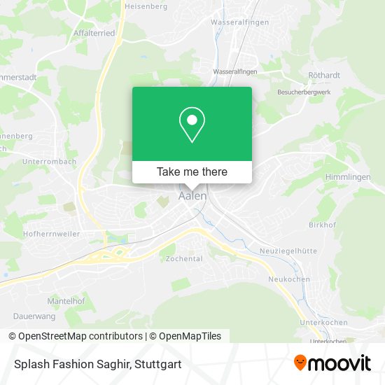 Карта Splash Fashion Saghir