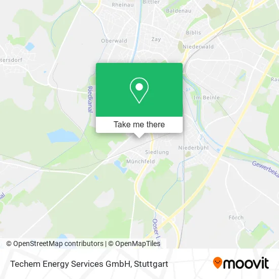 Карта Techem Energy Services GmbH
