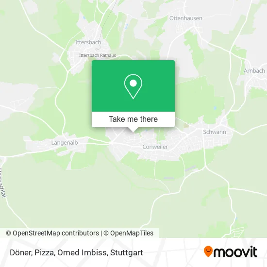 Карта Döner, Pizza, Omed Imbiss