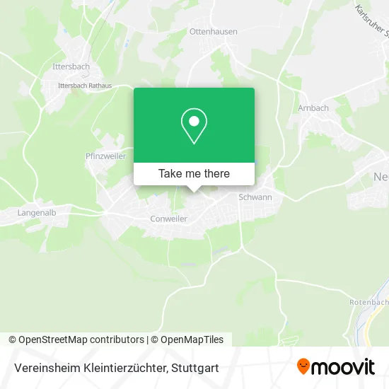 Карта Vereinsheim Kleintierzüchter