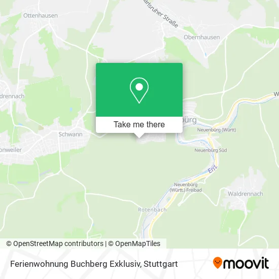 Карта Ferienwohnung Buchberg Exklusiv