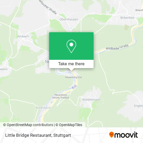 Карта Little Bridge Restaurant