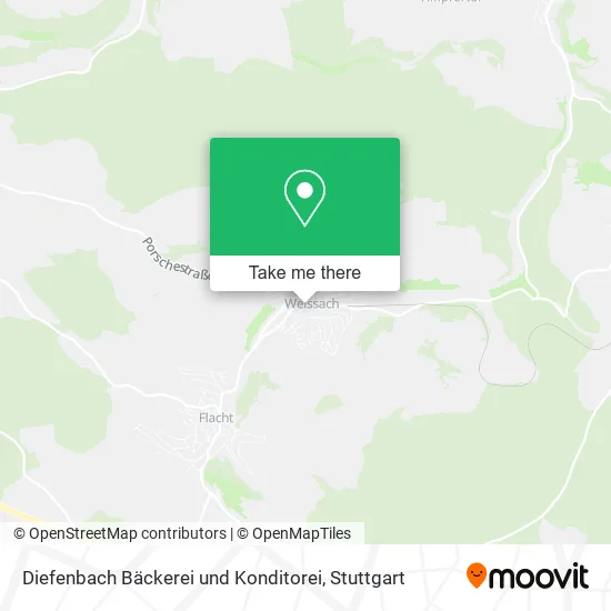 Diefenbach Bäckerei und Konditorei map