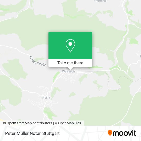 Peter Müller Notar map