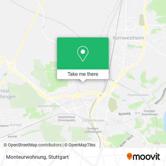 Карта Monteurwohnung