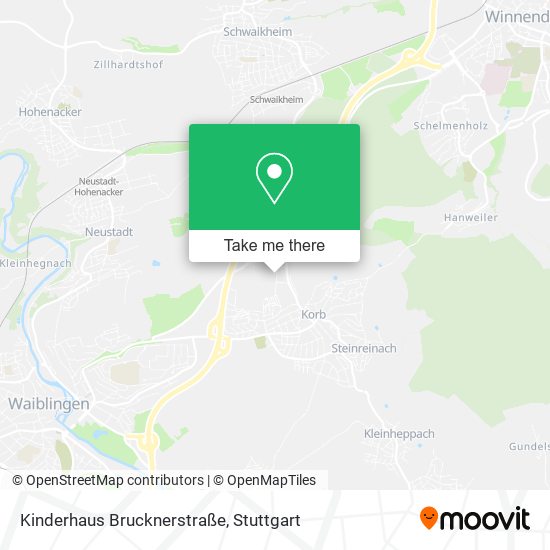 Kinderhaus Brucknerstraße map