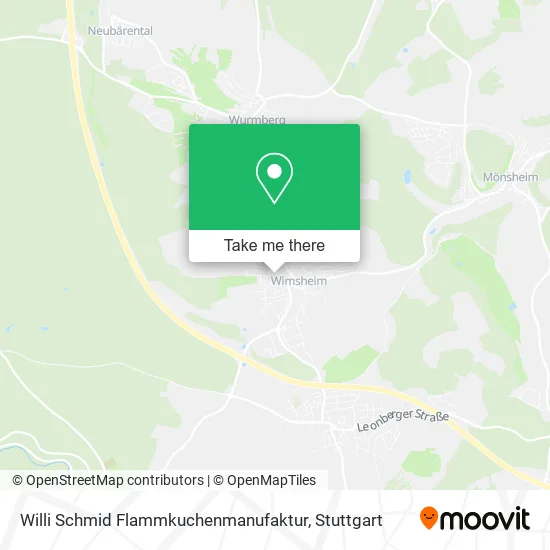 Карта Willi Schmid Flammkuchenmanufaktur