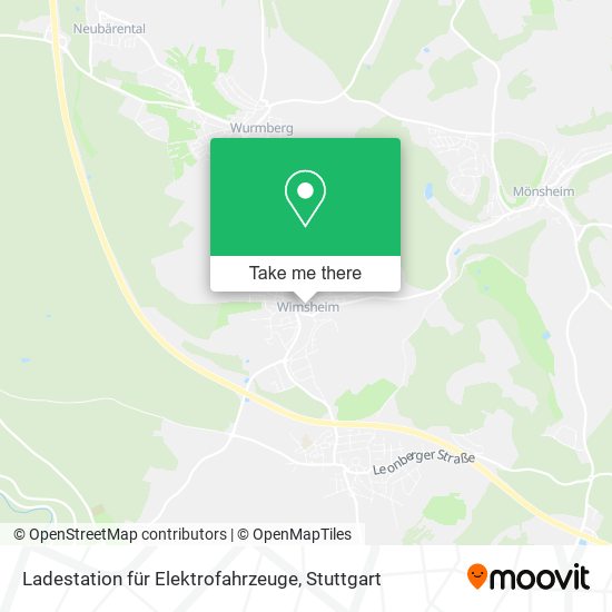 Ladestation für Elektrofahrzeuge map