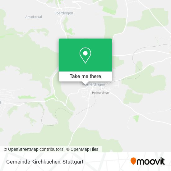 Gemeinde Kirchkuchen map