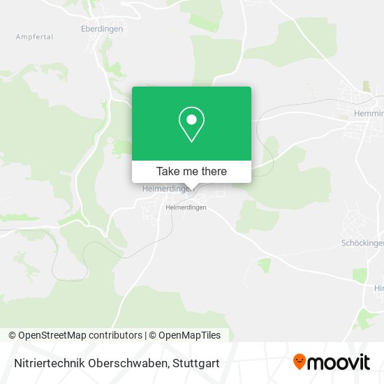 Nitriertechnik Oberschwaben map