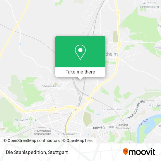 Die Stahlspedition map