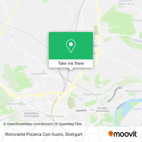 Карта Ristorante Pizzeria Con Gusto