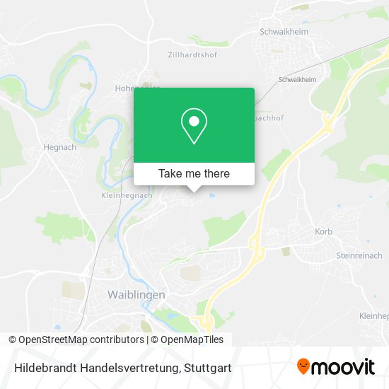 Карта Hildebrandt Handelsvertretung