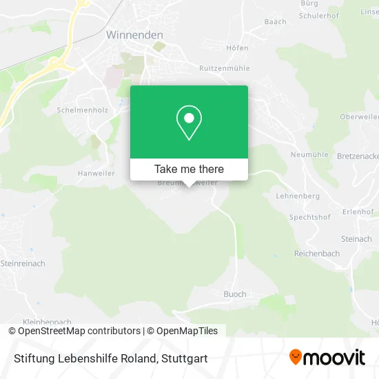 Карта Stiftung Lebenshilfe Roland