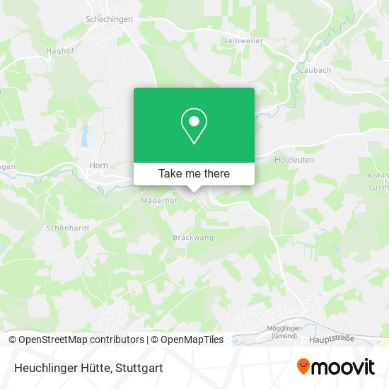 Heuchlinger Hütte map