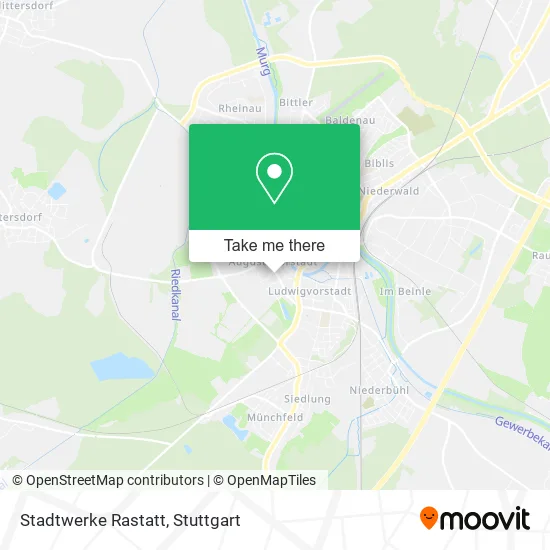 Карта Stadtwerke Rastatt