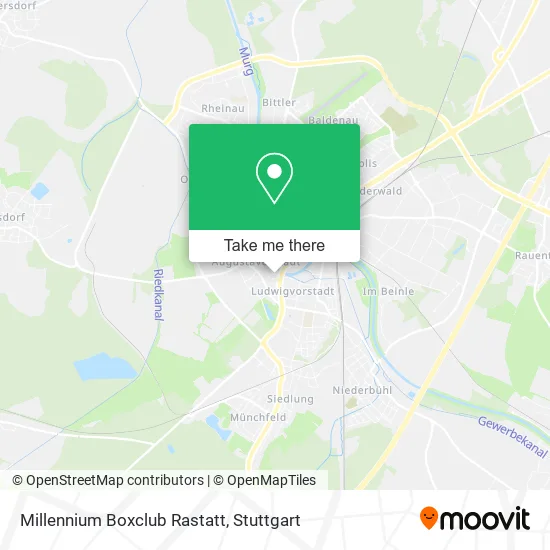 Карта Millennium Boxclub Rastatt