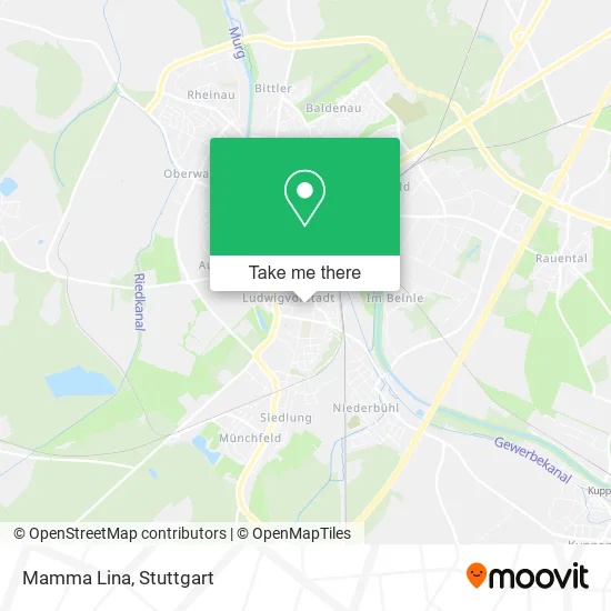 Карта Mamma Lina