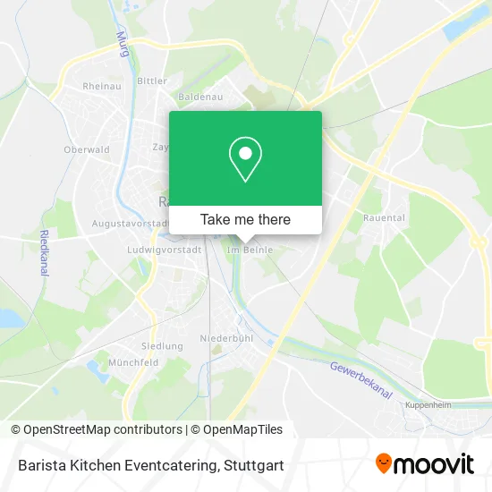 Карта Barista Kitchen Eventcatering