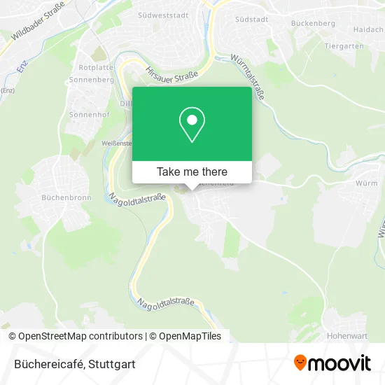 Карта Büchereicafé