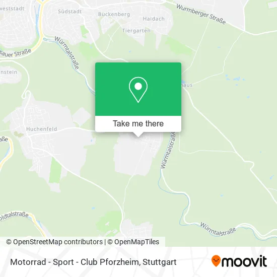 Карта Motorrad - Sport - Club Pforzheim