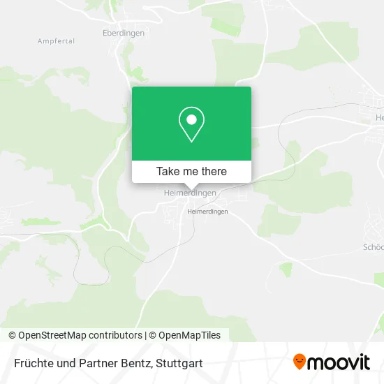 Карта Früchte und Partner Bentz