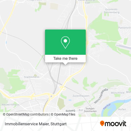 Immobilienservice Maier map