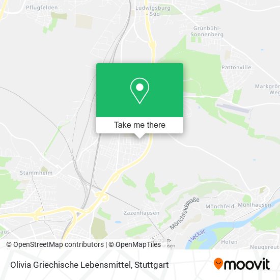 Olivia Griechische Lebensmittel map