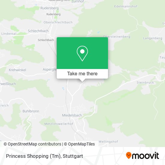 Карта Princess Shopping (Tm)
