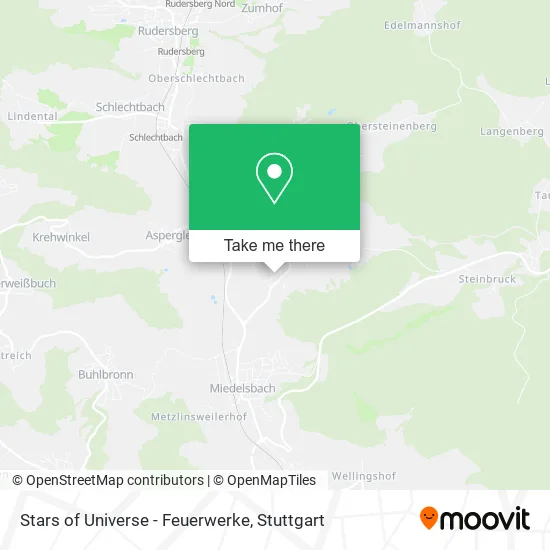 Карта Stars of Universe - Feuerwerke