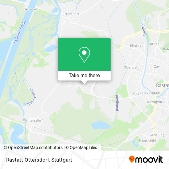 Карта Rastatt-Ottersdorf