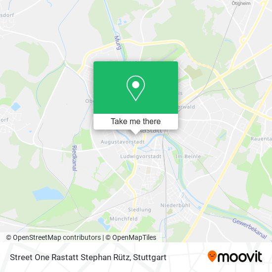 Street One Rastatt Stephan Rütz map